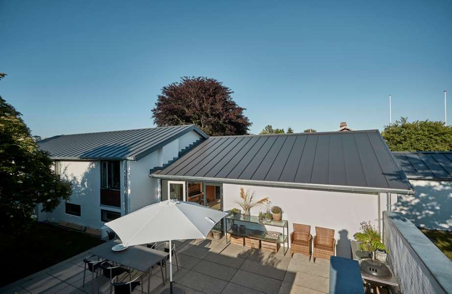 Steel profiles replace fibre cement, Jørgen Sonnesvej 31, 9000 Aalborg